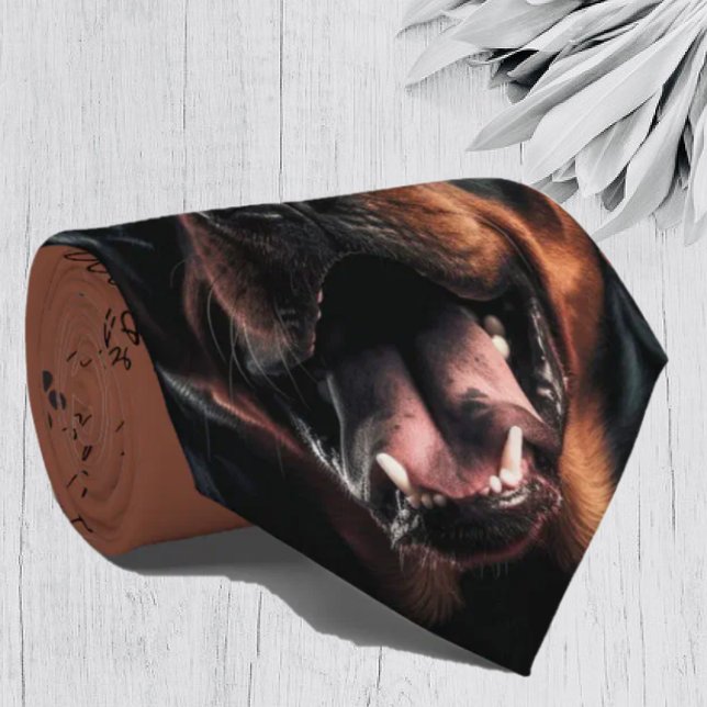 I Liebe Hogs Rottweiler Neck Tie Krawatte (Von Creator hochgeladen)