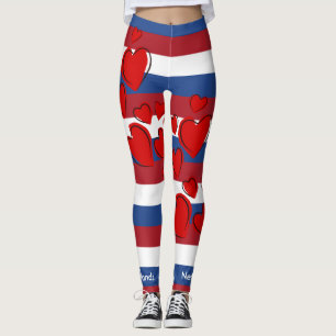 I Liebe Holland, Flagge der Niederlande Leggings