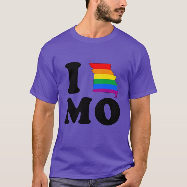 I LIEBE-HOMOSEXUELLES MISSOURI T-Shirt (Vorderseite)