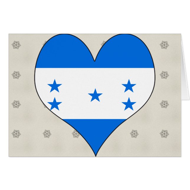 I Liebe Honduras (Vorderseite (Horizontal))