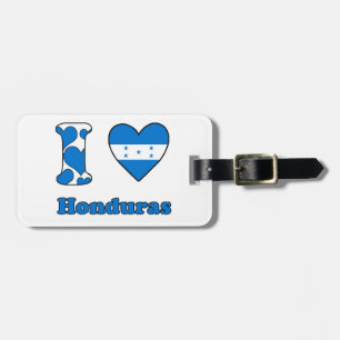 I Liebe Honduras Gepäckanhänger