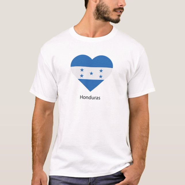 I Liebe Honduras T-Shirt (Vorderseite)