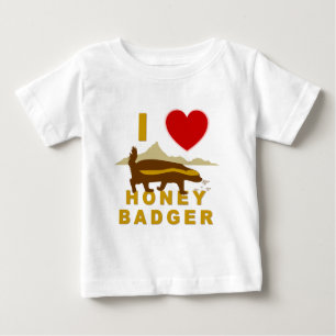 I LIEBE HONEY BADGER BABY T-SHIRT