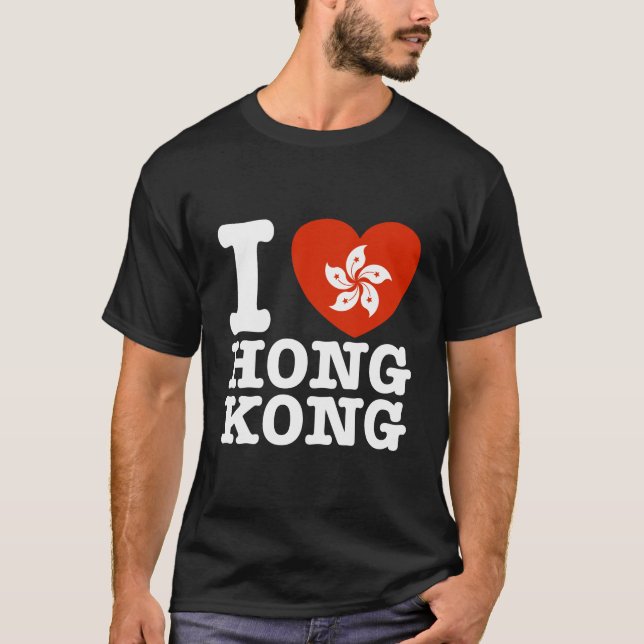 I Liebe Hongkong T-Shirt (Vorderseite)
