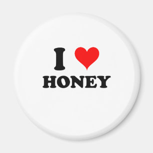 I Liebe-Honig Magnet