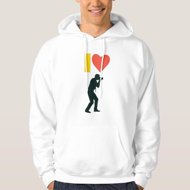 I Liebe Hoodie (Vorderseite)