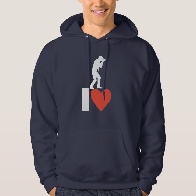 I Liebe Hoodie (Vorderseite)