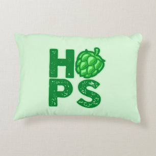 I Liebe Hopfen in Handbäumen Dekokissen