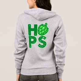 I Liebe Hopfen in Handbäumen Hoodie