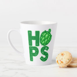 I Liebe Hopfen in Handbäumen Milchtasse