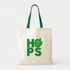 I Liebe Hopfen in Handbäumen Tragetasche