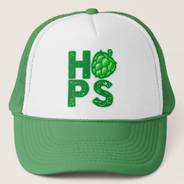 I Liebe Hopfen in Handbäumen Truckerkappe