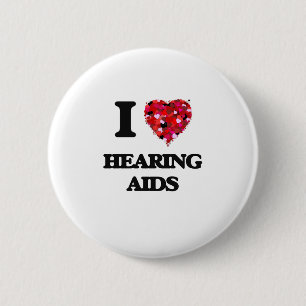 I Liebe-Hörgeräte Button