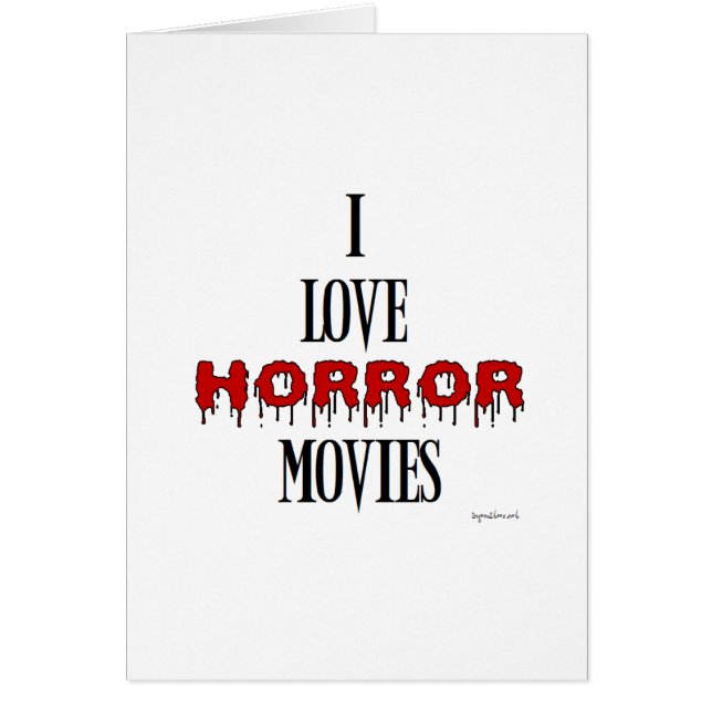 I Liebe Horror Filme (Vorne)