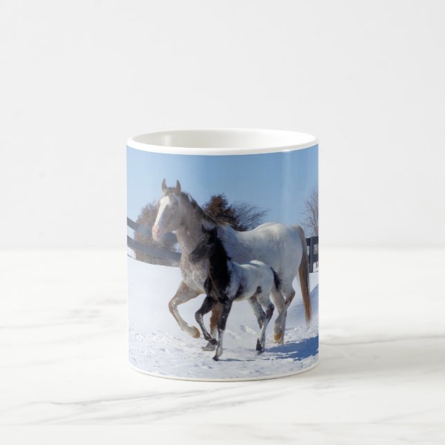 I LIEBE HORSES KAFFEETASSE (Mittel)