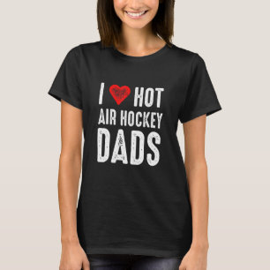 I Liebe Hot Air Hockey Vater T-Shirt