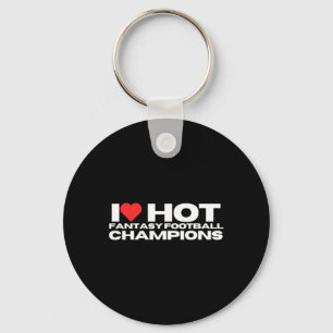 I Liebe Hot Fantasy Football Champions Mama Ehefra Schlüsselanhänger