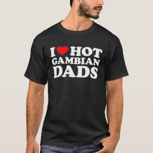 I Liebe Hot Gambian Vater T-Shirt