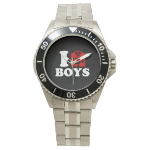 I Liebe Hotel Boys Armbanduhr
