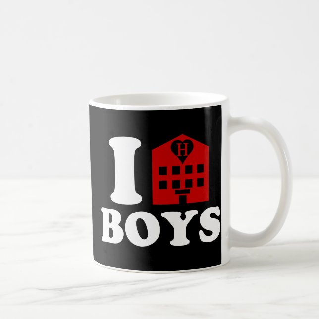 I Liebe Hotel Boys Kaffeetasse (Rechts)