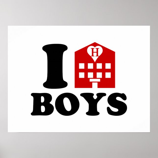 I Liebe Hotel Boys Poster (Vorne)