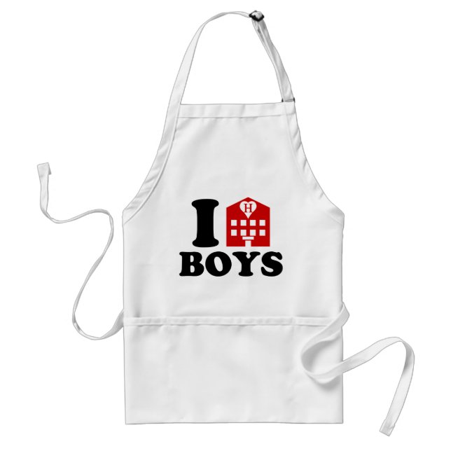 I Liebe Hotel Boys Schürze (Vorne)