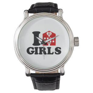 I Liebe Hotel Girls Armbanduhr