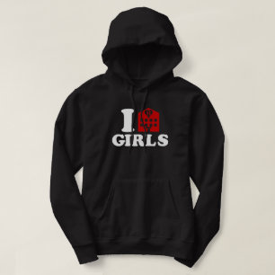 I Liebe Hotel Girls Hoodie