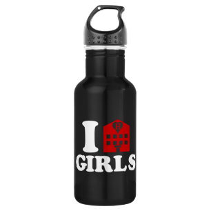 I Liebe Hotel Girls Trinkflasche