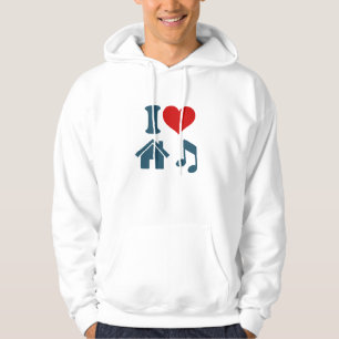 I Liebe House Music Hoodie Ibiza-Geschenke