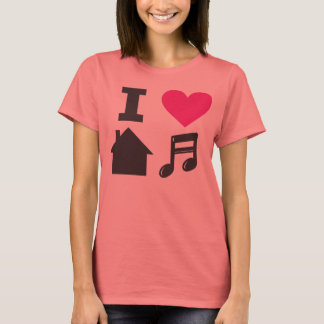 I Liebe House Music T-Shirt