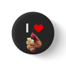 I LIEBE-HUHN-KNOPF