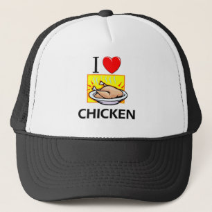 I Liebe-Huhn Truckerkappe