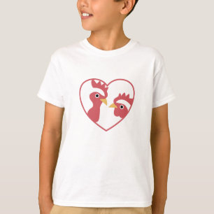 I Liebe Hühner Niedliche Hühner im Herzen T-Shirt