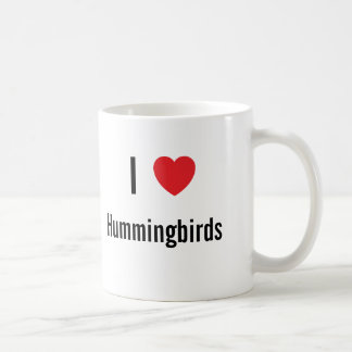 I Liebe Hummingbirds Kaffeetasse