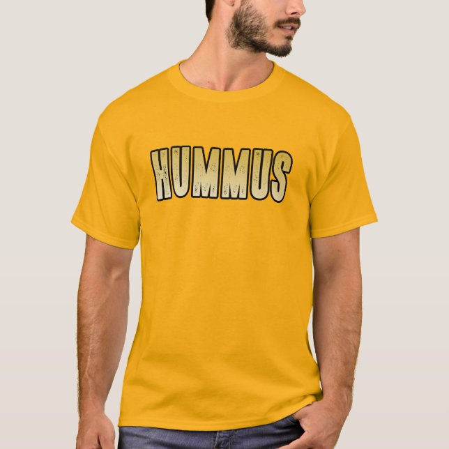 I Liebe hummus T-Shirt (Vorderseite)