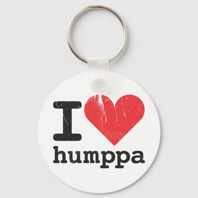 I Liebe Humppa Keychain Schlüsselanhänger (Vorderseite)