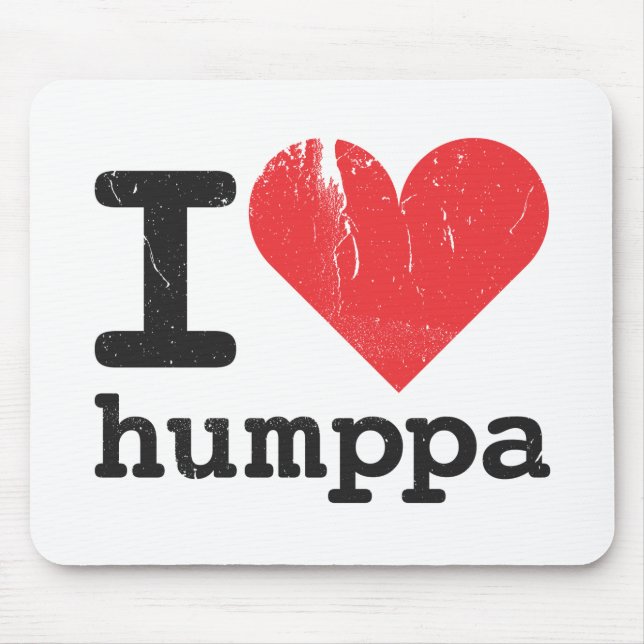 I Liebe Humppa Mousepad (Vorne)