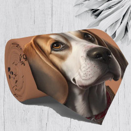 I Liebe Hunde Beagle Neck Tie Krawatte