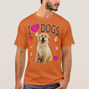 I Liebe Hunde - Golden Labrador Retriever T-Shirt