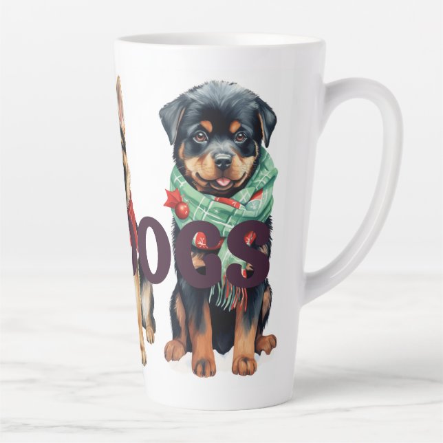 I Liebe Hunde Milchtasse (Rechts)