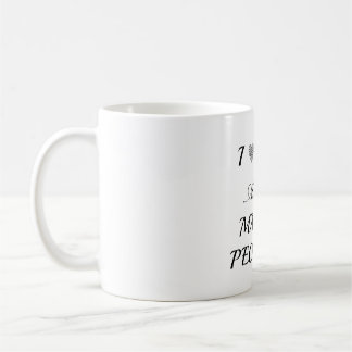 I LIEBE HUNDEN UND VIELLEICHT 3 PERSONEN KAFFEETASSE