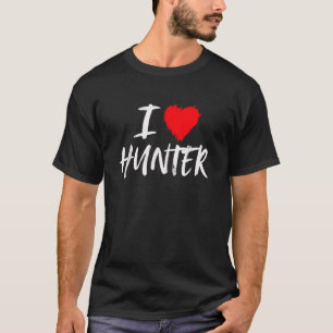 I Liebe Hunter Son Vater Husband Boyfriend Grandso T-Shirt