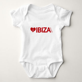I Liebe Ibiza Insel-Baby-Shirt Baby Strampler