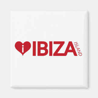 i Liebe Ibiza Island Originelle Souvenirs. Magnet
