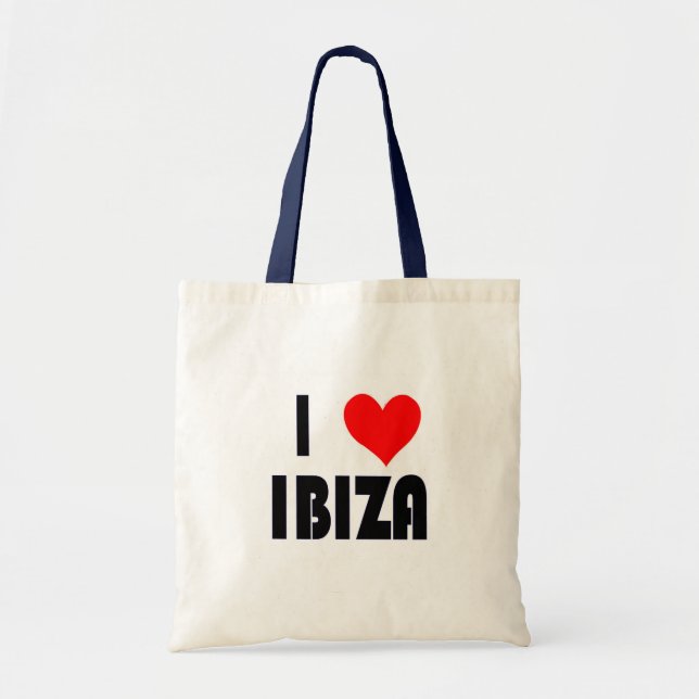 I Liebe Ibiza Tragetasche (Vorne)
