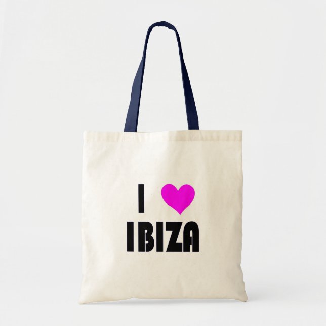 I Liebe Ibiza Tragetasche (Vorne)