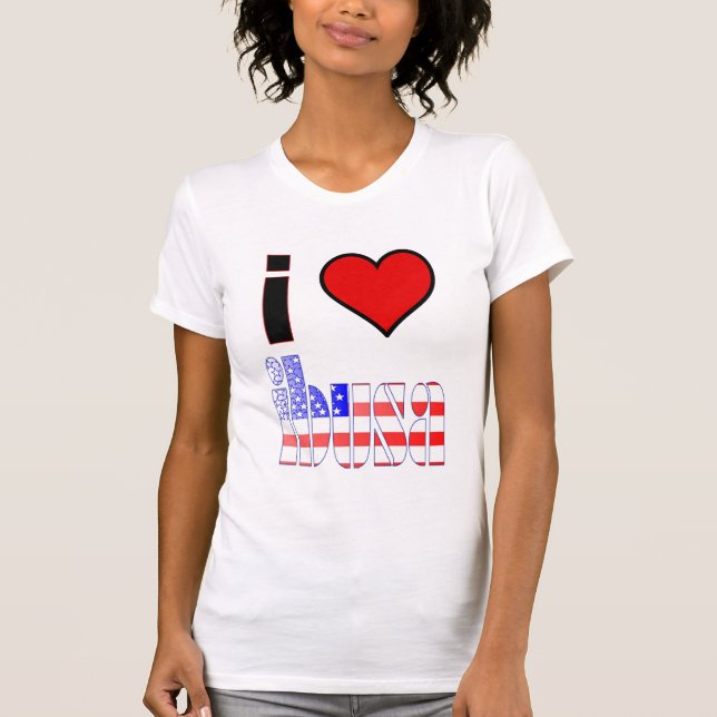 I Liebe Ibusa T-Shirt (Vorderseite)