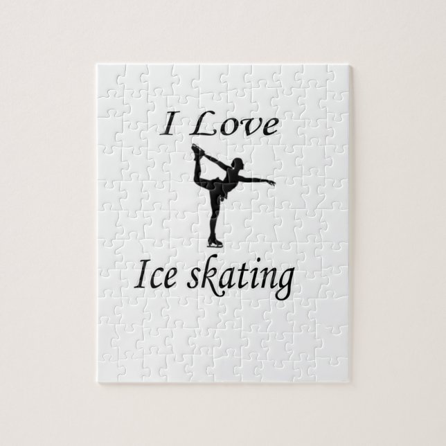 I Liebe Ice-Skaten (Vertikal)