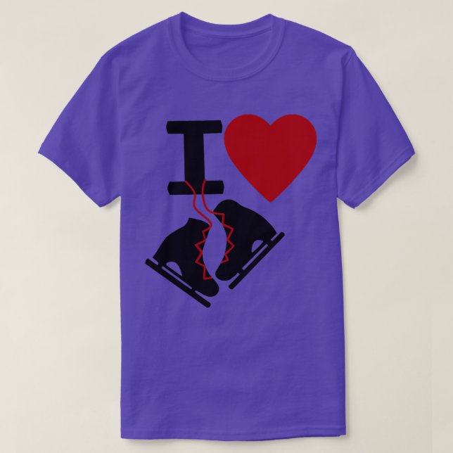 I Liebe Ice Skaten 23 T-Shirt (Design vorne)
